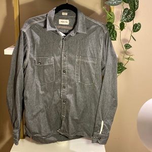 Taylor Stitch casual button down size large grey